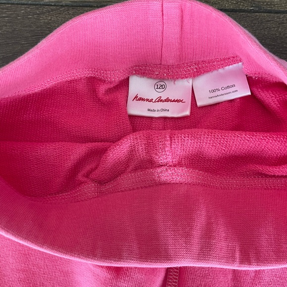 Hanna Andersson Cotton Cargo Capris Size 120 US 6-7 - Picture 3 of 4